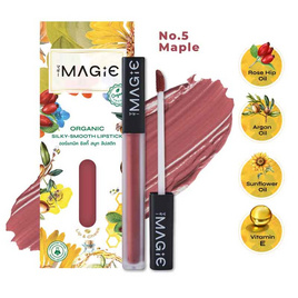 MAGIE ลิปสติก ออร์แกนิค Organic Silky Smooth Lipstick 2 กรัม - MAGIE, ริมฝีปาก