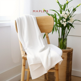 MAPLE'S ผ้าขนหนูใยไผ่คอตตอน ขาว - Maples, อุปกรณ์เครื่องใช้ในห้องน้ำ