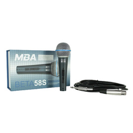 MBA ไมโครโฟนสาย รุ่น BETA58S - MBA, เครื่องเสียง