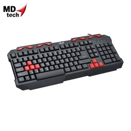 MD-TECH Keyboard USB KB-222M - MD-TECH, คีย์บอร์ดแบบมีสาย