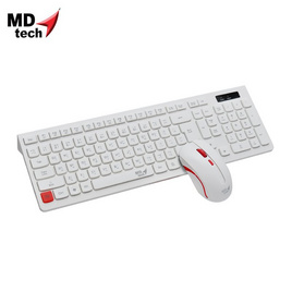 MD-TECH Wireless Combo Set Keyboard & Mouse RF-K7+M199 - MD-TECH, อุปกรณ์คอมพิวเตอร์