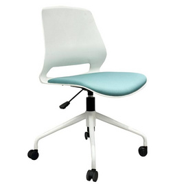 MEDILA เก้าอี้รับรองอเนกประสงค์ (ที่นั่งบุด้วยฟองน้ำ) มีล้อ - TS Modern Living, เก้าอี้