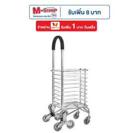 MEDILA รถเข็นจ่ายตลาด รถเข็นอเนกประสงค์ 8 ล้อ รุ่น TROLLEY0011 - MEDILA, 7Online