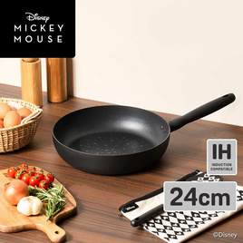 MEYER MONOCHROME กระทะทอดทรงตื้น ขนาด 24 ซม.9.5 นิ้ว Frypan ลายมิคกี้ เมาส์ (18230-T) - MEYER, เครื่องครัวและอุปกรณ์