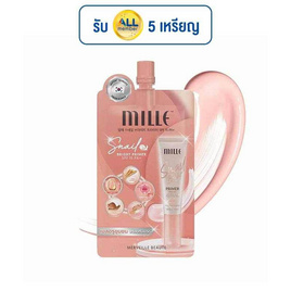 MILLE ไพรเมอร์ Snail Bright Primer 6 กรัม (แพ็ก 6 ซอง) - Mille, ครีมซองเซเว่น