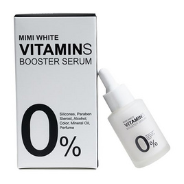 MIMI WHITE เซรั่มบำรุงผิวหน้า Vitamin Booster Serum 30 มล. - MIMI WHITE, เพื่อผิวขาวกระจ่างใส