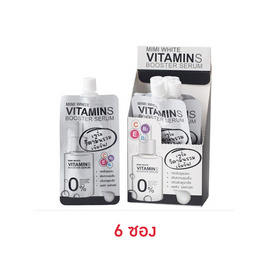 MIMI WHITE เซรั่ม Vitamins Booster Serum 7มล.(6ซอง) - MIMI WHITE, MIMI WHITE