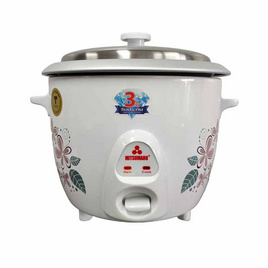 MITSUMARU หม้อหุงข้าวไฟฟ้า 1.0 ลิตร รุ่น AP-1810 ลายดอกไม้ - Mitsumaru, หม้อหุงข้าว & หม้อตุ๋น & หม้อแรงดัน