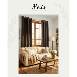 MODA Home and Living ผ้าม่านประตู 130x220cm. รุ่น FLIP - Moda, ผ้าม่าน มูลี่ และอุปกรณ์