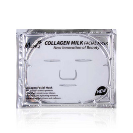 MOODS แผ่นมาส์กหน้า COLLAGEN MILK FACIAL MASK 60 กรัม (แพ็ก 2 ชิ้น) - Moods Skincare, ความงามและของใช้ส่วนตัว