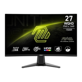 MSI จอคอมพิวเตอร์เกม 27 นิ้ว MAG 27CQ6F - MSI, สินค้าใหม่