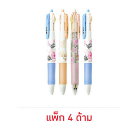 M&G ปากกาลูกลื่น 4 สี 0.5 มม. ลาย Sakura ด้ามคละสี (แพ็ก 4 ด้าม) - M&G, ปากกา