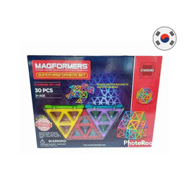 Magformers ของเล่นตัวต่อแม่เหล็ก ชุดพื้นฐานขนาดใหญ่
(เซ็ต 30 ชิ้น) - Magformers, แม่และเด็ก ผู้สูงอายุ