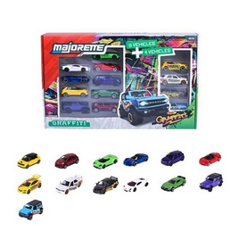 Majorette นีออน เรเซอร์ พรีเมียม คาร์ส 9+4 กิ๊ฟแพ็ค - Majorette