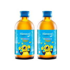 Mamarine Omega 3 Original น้ำมันปลาและมัลติวิตามิน 120 มล. (แพ็ก 2 ขวด) - Mamarine, อาหารเสริมสำหรับเด็ก