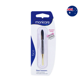 Manicare แหนบ (M36500) Tweezers PROF G/Tip Slant - Manicare, อุปกรณ์อื่นๆ