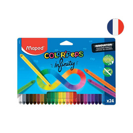 Maped ดินสอสี 24 สี COLOR'PEPS Infinity CO/861601 - Maped, เครื่องเขียน