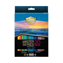 Master Series ดินสอสี 20 สี SEA SET - Master Art, เครื่องเขียน/เครื่องใช้สำนักงาน