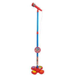 Mastery ไมโครโฟนขาตั้งร้องเพลง สีแดง - Mastery Toys, ของเล่นที่มีเครื่องยนต์กลไก