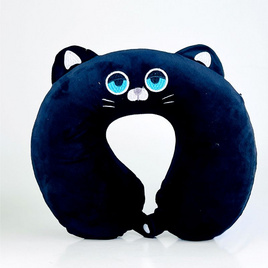 Mastery Toys หมอนรองคอสัตว์น้อยน่ารัก สีดำ - Mastery Toys, สินค้าใหม่