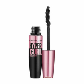 Maybelline มาสคาร่า  Hyper Curl Waterproof  #สีดำ (สูตรกันน้ำ) - Maybelline, 7Online