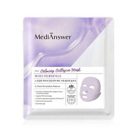 MediAnswer มาส์กหน้าเจลลี่ Calming Collagen Mask 37 กรัม - MediAnswer, มาส์กหน้า