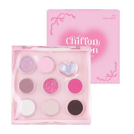 Meilinda พาเลทอายแชโดว์ Chiffon Ribbon Eyepalette 3.5 กรัม - Meilinda, เครื่องสำอาง