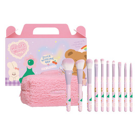 Meilinda เซ็ทแปรงแต่งหน้า Heartmade Brush Set (10ชิ้น/ชุด) - Meilinda, ตกแต่งดวงตา