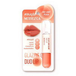 Merrezca ลิปทินท์ Glaze & Glam Duo Lip 4 มล. - Merrezca, ลิปทินท์