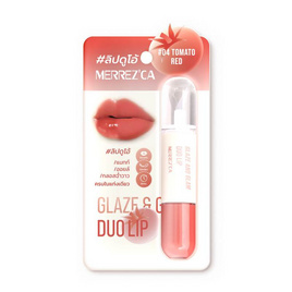 Merrezca ลิปทินท์ Glaze & Glam Duo Lip 4 มล. - Merrezca, ริมฝีปาก