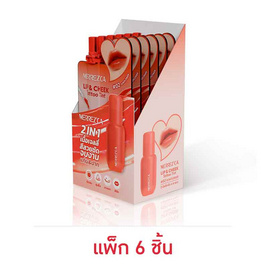 Merrezca ลิปทินท์แทททู Lip&Cheek Tattoo Tint 2 มิลลิกรัม (แพ็ก 6 ชิ้น) - Merrezca, ริมฝีปาก
