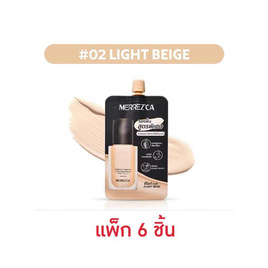Merrezca รองพื้น Perfect Matte Foundation SPF50 PA++++ 5 มล. (แพ็ก 6 ชิ้น) - Merrezca, ผิวหน้า