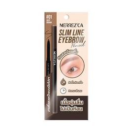 Merrezca ดินสอเขียนคิ้ว Slim Line Eyebrow Pencil 0.05 กรัม - Merrezca, เครื่องสำอาง