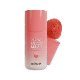 Merrezca บลัชออน Soft Tint Liquid Blush 4 กรัม - Merrezca, ผิวหน้า