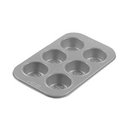 Meyer BakeMaster ถาดอบมัฟฟินก้นลึก 6 ถ้วย Deep Muffin Tin (47536-C) - Meyer, อุปกรณ์ทำครัว