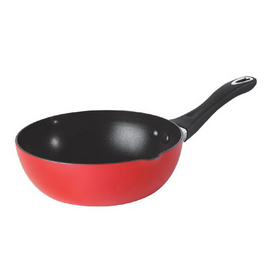 Meyer COOKING FOR ME กระทะอะลูมิเนียมเคลือบ ทรงลึก FRYPAN ขนาด 20CM สีแดง (12681-T) - Meyer, ห้องครัวและอุปกรณ์