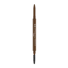 Mille ดินสอเขียนคิ้ว 6D Slim Brow Pencil Waterproof #02 Dark Brown - Mille, เครื่องสำอาง