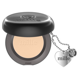 Mille แป้งผสมรองพื้น Charcoal Matte Cover Pact SPF25 PA++ 11 กรัม - Mille