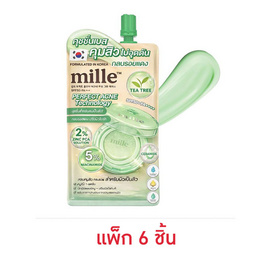 Mille คุชชั่น Perfect Clear Acne Cushion Green Base SPF50+ PA+++ 6กรัม แพ็ก 6 ชิ้น - Mille, Mille