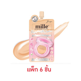 Mille คุชชั่น Perfect Matte Cushion SPF50 PA+++ 6 กรัม แพ็ก 6 ชิ้น - Mille, คูชชั่น