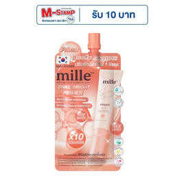 Mille ไพรเมอร์ Snail Bright Primer 6 กรัม (แพ็ก 6 ชิ้น) - Mille, เครื่องสำอาง