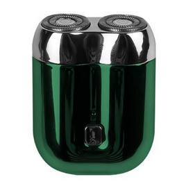 Mini Shaver เครื่องโกนหนวดแบบไร้สาย 2 หัว Electric ShaverSJ-601 Green - MINI SHAVER, อุปกรณ์เสริมความงาม