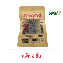 Mone สบู่ก้อน Natural Mineral Power withThai Herbs 20 กรัม. (แพ็ก 6 ชิ้น) - Mone, ความงาม