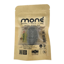 Mone สบู่ก้อน Natural Mineral Power with Wild Turmeric 20 กรัม. - Mone, 7Online