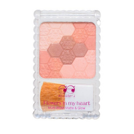 Mongrang บลัชออน Flowers In My Heart Multi Blush7 g. - Mongrang, เครื่องสำอาง