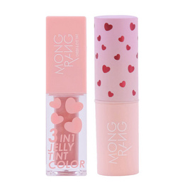 Mongrang เซ็ตลิปสติก Pink Collection Lip & Cheek - Mongrang, เครื่องสำอาง