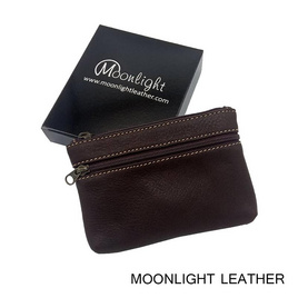 Moonlight AC021BKO กระเป๋าใส่เหรียญหนังแท้ MOONLIGHT รุ่น Purin - MOONLIGHT, กระเป๋าสตางค์