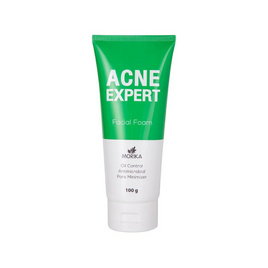 Morika โฟมล้างหน้า Acne Expert Foam 100 กรัม - Morika, ความงามและของใช้ส่วนตัว