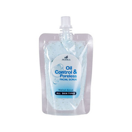 Morika สครับหน้า Oil control & Poreless scrub 100 กรัม - Morika, สครับผิวหน้า