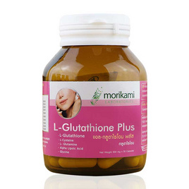 Morikami L-Glutathione Plus แอล-กลูต้าไธโอน พลัส บรรจุ 30 แคปซูล - Morikami, Morikami